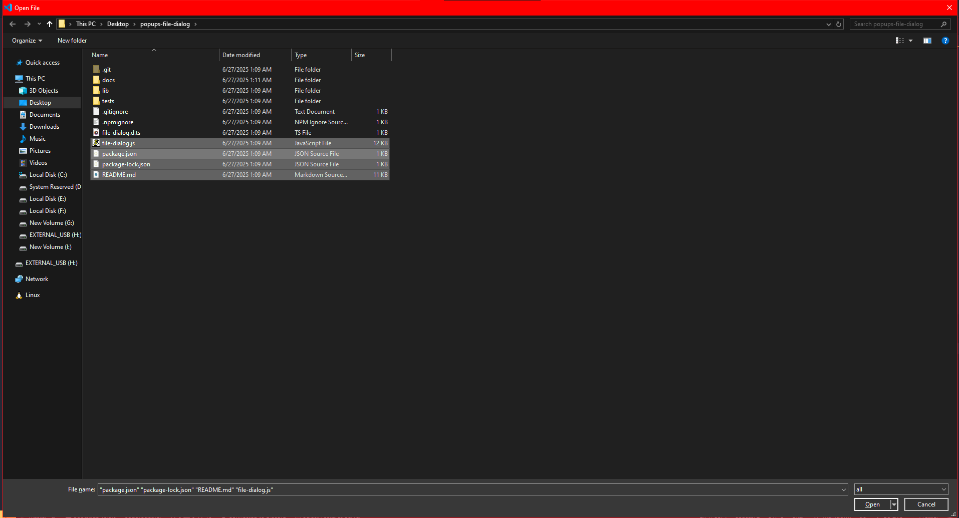 multiple select windows